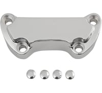 Drag specialties Handlebar Clamp - Scalloped