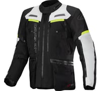 Alpinestars Bogota Pro Drystar® Jacket Dark Black/Ice Gray/Yellow Fluo 