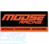 Moose racing Track Banner - 7' - Black