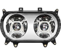 Custom dynamics LED Headlight - Chrome - Road Glide