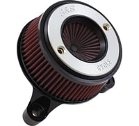 S&s cycle Air Stinger Stealth Air Cleaner Kit - Chrome Ring