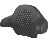 Saddlemen Tour Pack Backrest Pad - Honeycomb - Black Stitching - FL '14-'24