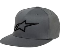 Alpinestars Ageless Flat Bill Hat Charcoal/Black 