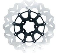 Gbrakes Wave® Brake Rotor - Front - Machined Black