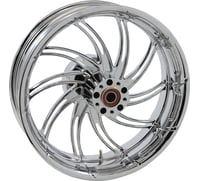 Performance machine (pm) Wheel - Supra - Rear - Single Disc/without ABS - Chrome - 18x5.5 - '09+ FL