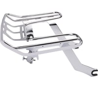 Cobra Detachable Wrap Around Rack - Chrome - Bobber