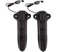 Ciro Forkini Lower Leg Covers - Gloss Black - With LEDs