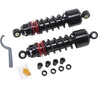 Burly brand Slammer Plus Shocks - Black - XL