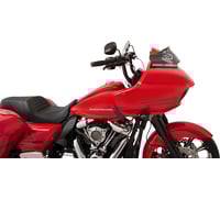 Klock werks Flare™ Windshield - 6" - Black - FLTR