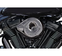 S&s cycle Stealth Teardrop Air Cleaner - M8 - Lava Chrome