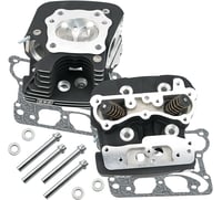 S&s cycle Super Stock™ Cylinder Heads - Twin Cam - Black