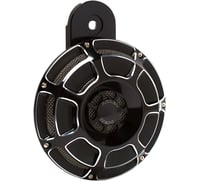 Arlen ness Custom Horn - Beveled - Black