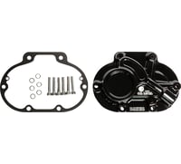 Baker drivetrain Function-Formed™ Transmission Side Cover - Mechanical - Big Twin - Gloss Black