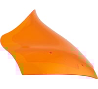 Klock werks Kolor Flare™ Windshield - 10" - Orange - FLTR
