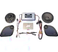 J & m 400 W 2-Channel Amplifier/Speaker Kit - '15-'23 FLTRX/FLTRU/RG3