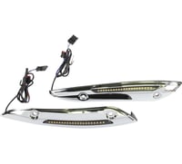 Custom dynamics Windshield Trim - Chrome