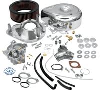 S&s cycle Super G Carburetor Kit - Evolution Big Twin