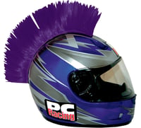 Pc racing Helmet Mohawk - Purple