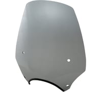 Memphis shades El Paso Windshield - 19" - 9" Headlight Cutout - Black Smoke