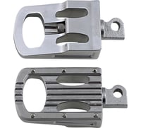 Biltwell Punisher Footpeg - Classic - Polished