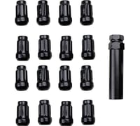Itp Lug Nut - Black - 12 mm