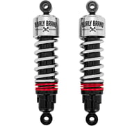 Burly brand Slammer Plus Shocks - Chrome - FLH