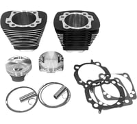 Revolution performance, llc Cylinder Kit - 90" - Black with Highlighted Fins - XL