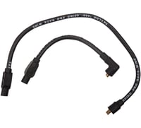 Sumax 10.4 mm Spark Plug Wire - '80-'98 FLT - Black