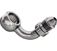 Goodridge Banjo Adaptor - 90° for 7/16" Bolt - Stainless Steel