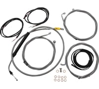 La choppers Cable Kit - 18" - 20" Handlebars - ABS - Stainless