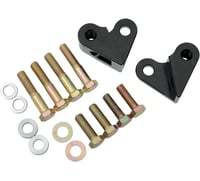 La choppers Rear Lowering Kit - Black Powder Coated - Lowers 1" - '97-'01 FL