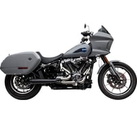 Trask 2-into-1 Assault Exhaust System - Black - Softail M8