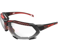 Forceflex FF4 Sunglasses - Foam - Black/Red - Clear