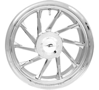 Coastal moto Wheel - Hurricane 3D - Rear Left - Chrome - 18" - Trike