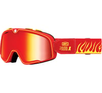 100% Barstow Goggles - Death Spray - Red Mirror