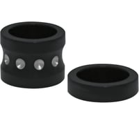 Covingtons Axle Spacer - Dimpled - Black - ABS