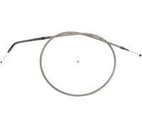 Magnum shielding Throttle Cable - Polished