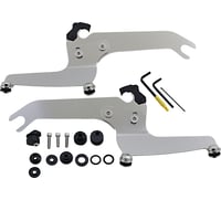 Memphis shades Sportshield Trigger Lock Complete Mount Kit - Polished - FLSL