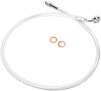 Magnum shielding Brake Line - 7/16-35° - 30" - Sterling Chromite II
