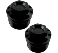 Joker machine Fork Tube Caps - Black - 39 mm