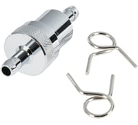 Russell Gas Filter - Chrome - 5/16"