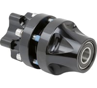 Arlen ness Hub - Cartridge - Front/Single Disc - Black