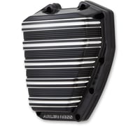Arlen ness Cam Cover - 10 Gauge - Black Anodized with Machined Accents