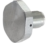 Colony Upper Fork Tube Cap - Zinc - '48-'77 Big Twin