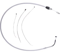 Drag specialties Quick Connect Clutch Cable - Upper - Stainless Steel