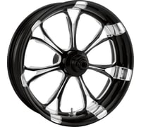 Performance machine (pm) Wheel - Paramount - Front - Dual Disc/without ABS - Platinum Cut™ - 21x3.5 - '08+ FL