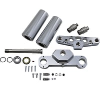 Hawg halters Triple Tree - Chrome - 4°