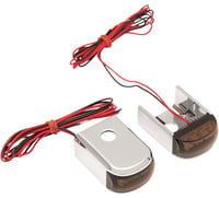 Alloy art LED Strut Light - Red/Smoke Dyna