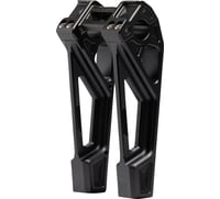 Kodlin usa Risers - Fastback - Includes Clamp - 8" - Black