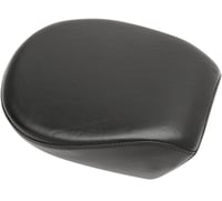 Le pera Bare Bones Pillion Pad - Deluxe - Smooth - Black - FLHT '02-'07